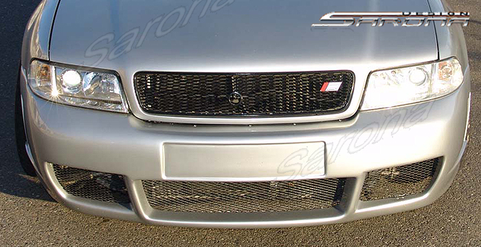 Custom Audi A4 Front Bumper  Sedan (1996 - 2001) - $490.00 (Part #AD-001-FB)